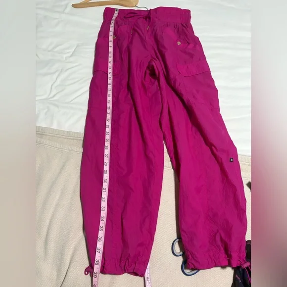 Athleta x Alicia Keys High-Waist Parachute Cargo Pants Size 8 Oversized Baggy